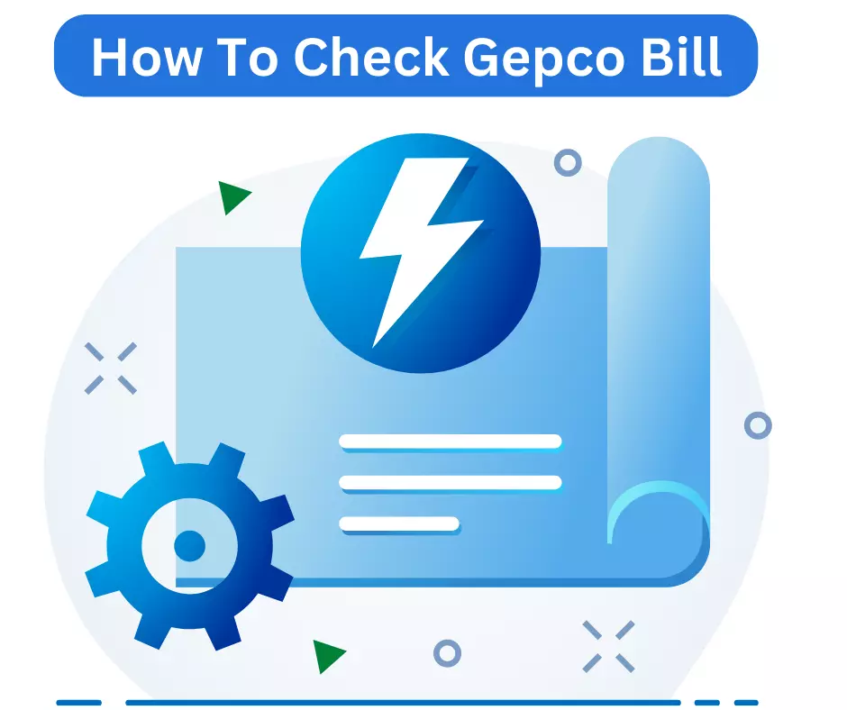 How to check gepco online bill